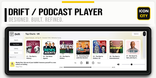 Drift - Podcast Player XE