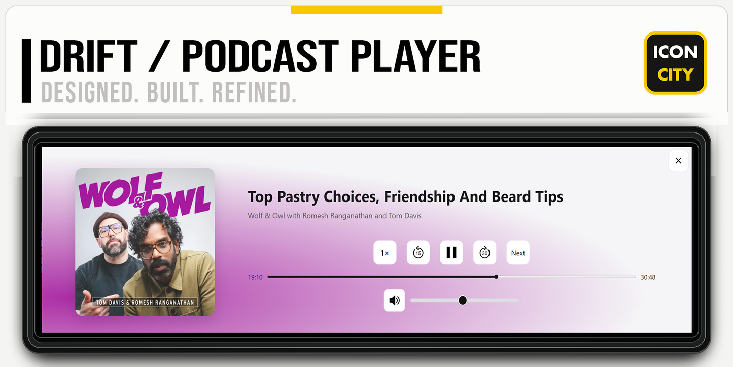Drift - Podcast Player XE