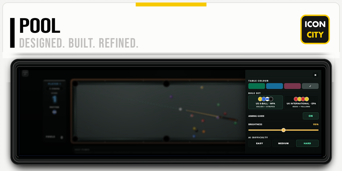 Pool Table XE