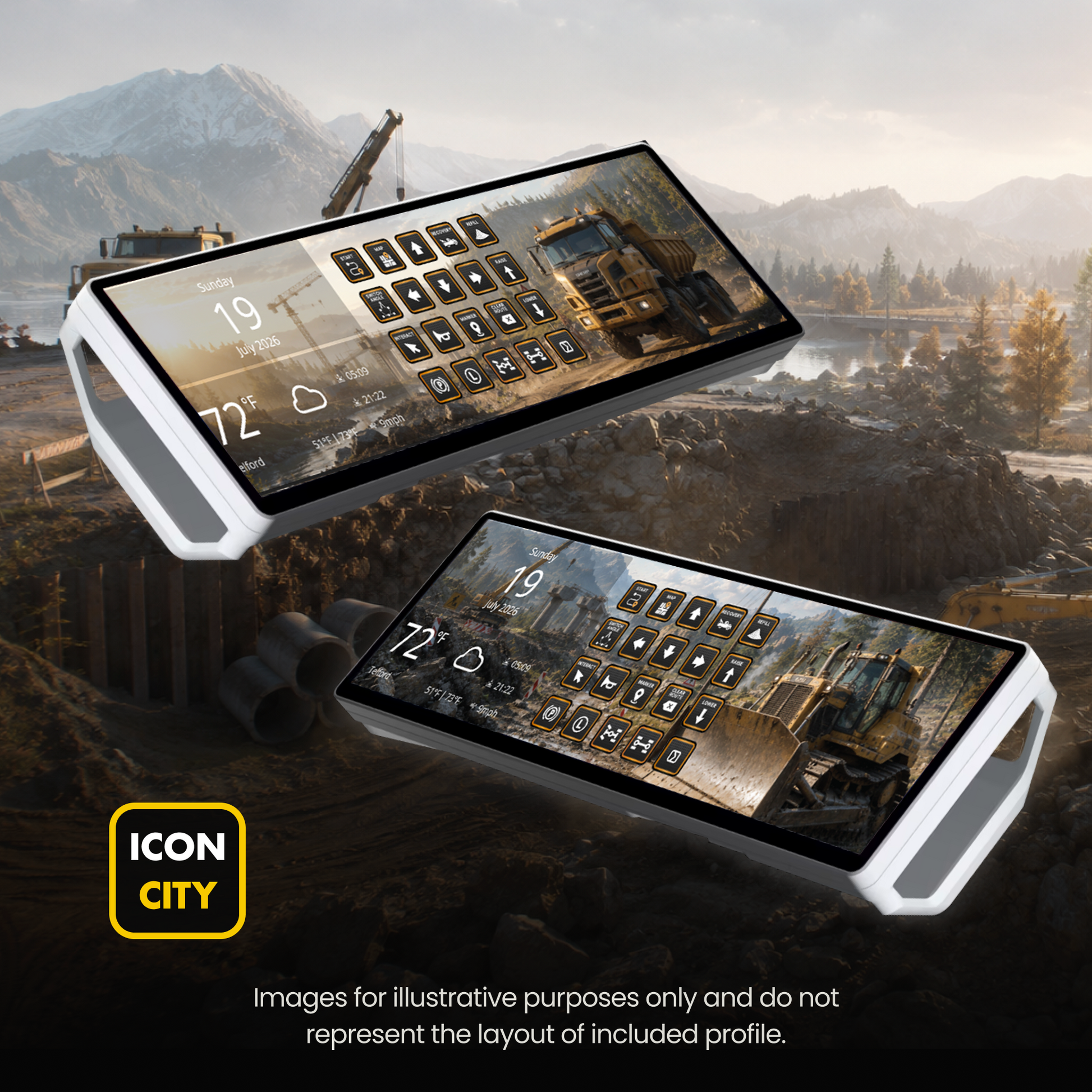 Road Craft - Made for Corsair Xeneon Edge - Small, Medium and Large Widgets