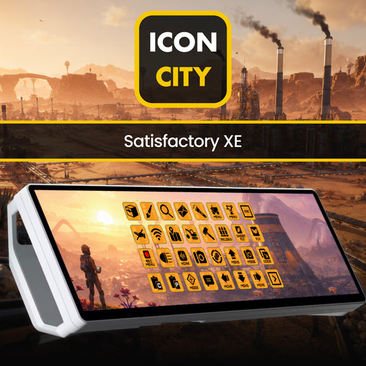 Satisfactory - Made for Corsair Xeneon Edge - Small, Medium and Large Widgets