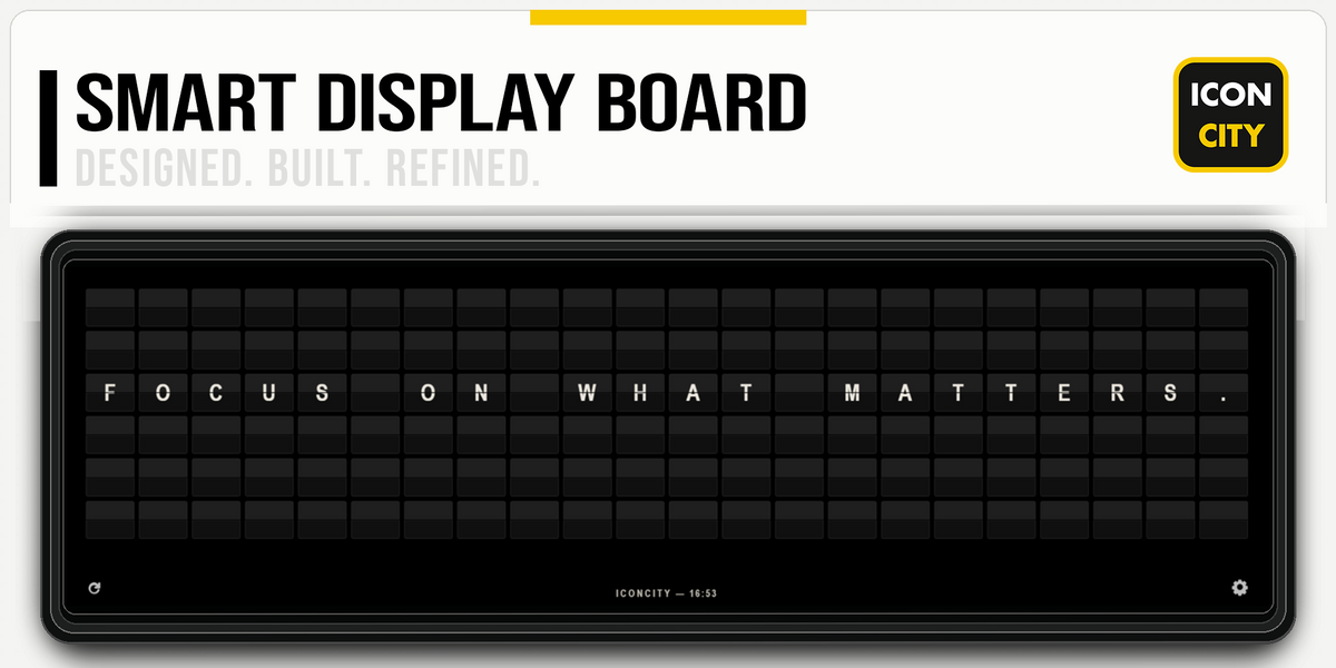 Smart Display Board XE