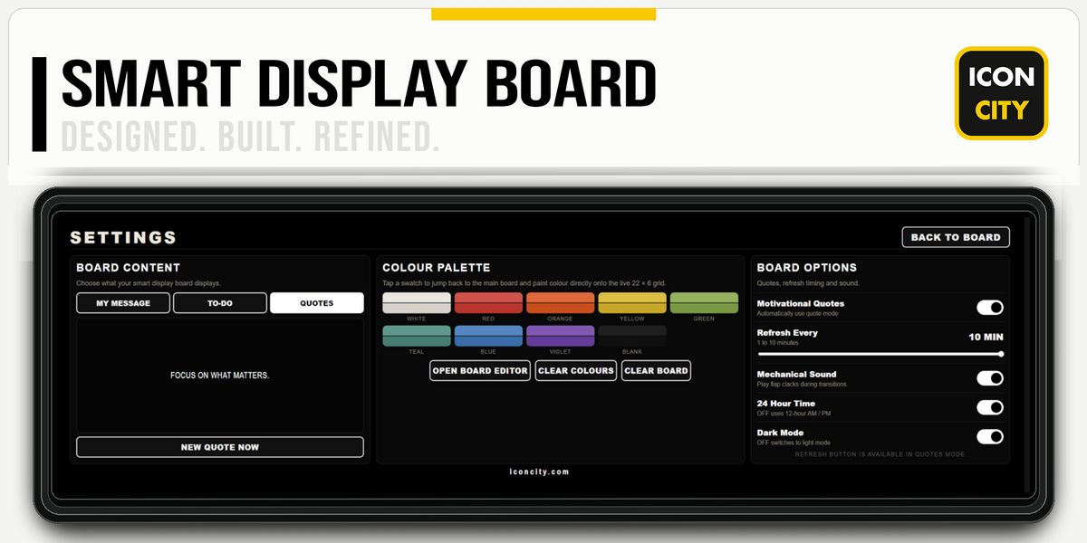 Smart Display Board XE