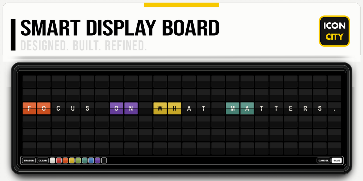 Smart Display Board XE