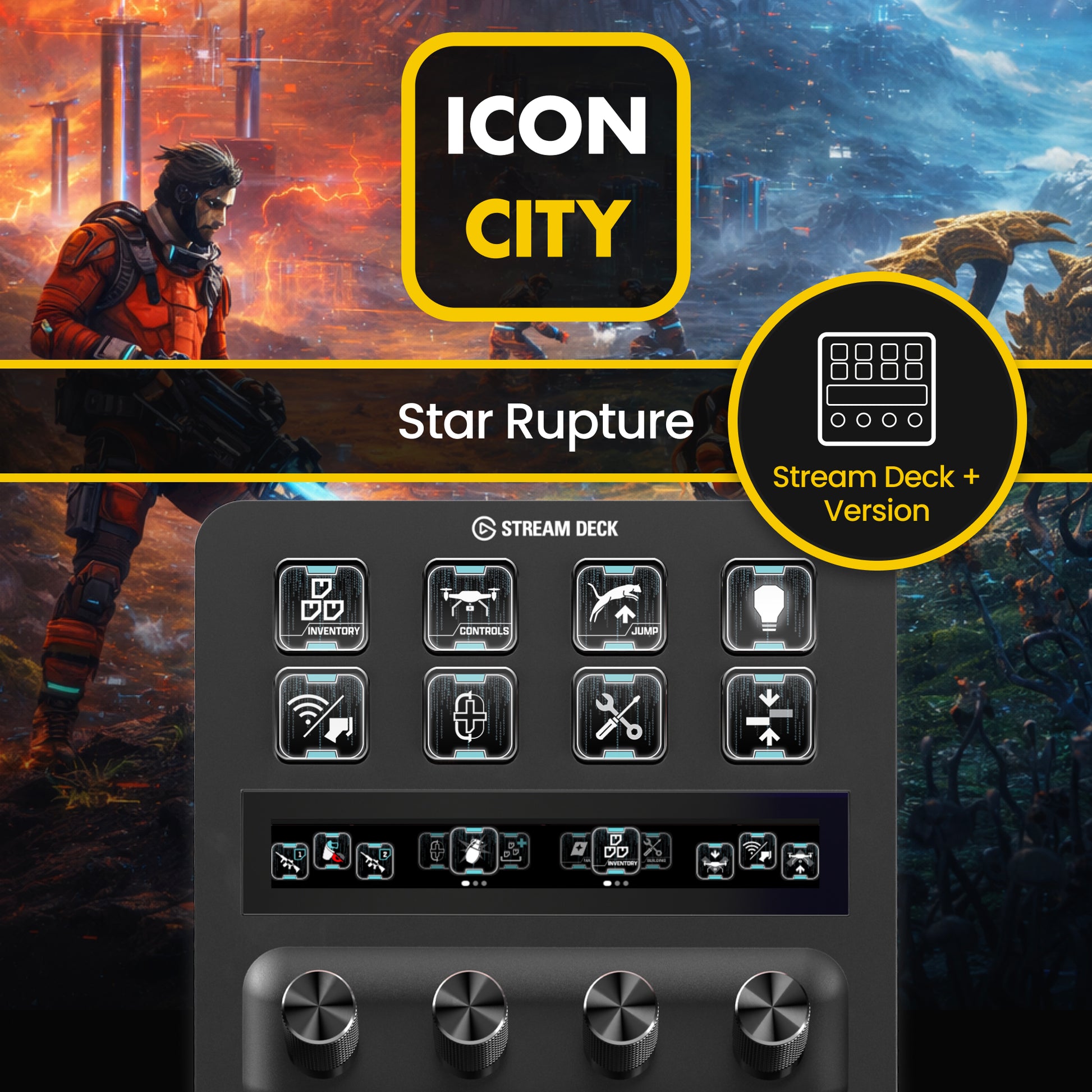 Star-Rupture-StreamDeck-Plus Elgato Stream Deck Icons and Profiles