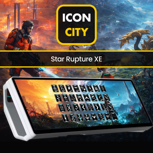 Star Rupture Made for Corsair Xeneon Edge - Small, Medium and Large Widgets