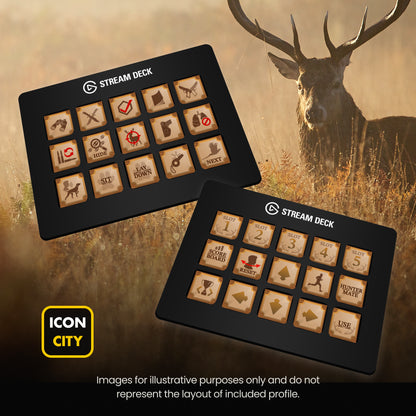 Hunter Call of the Wild 2 images of Elgato Stream Decks