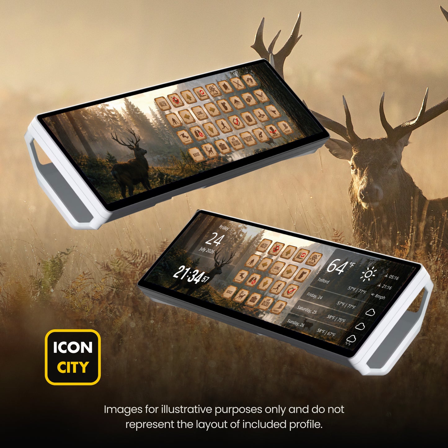 Hunter Call of the Wild for Xeneon Edge by iConCity.com 