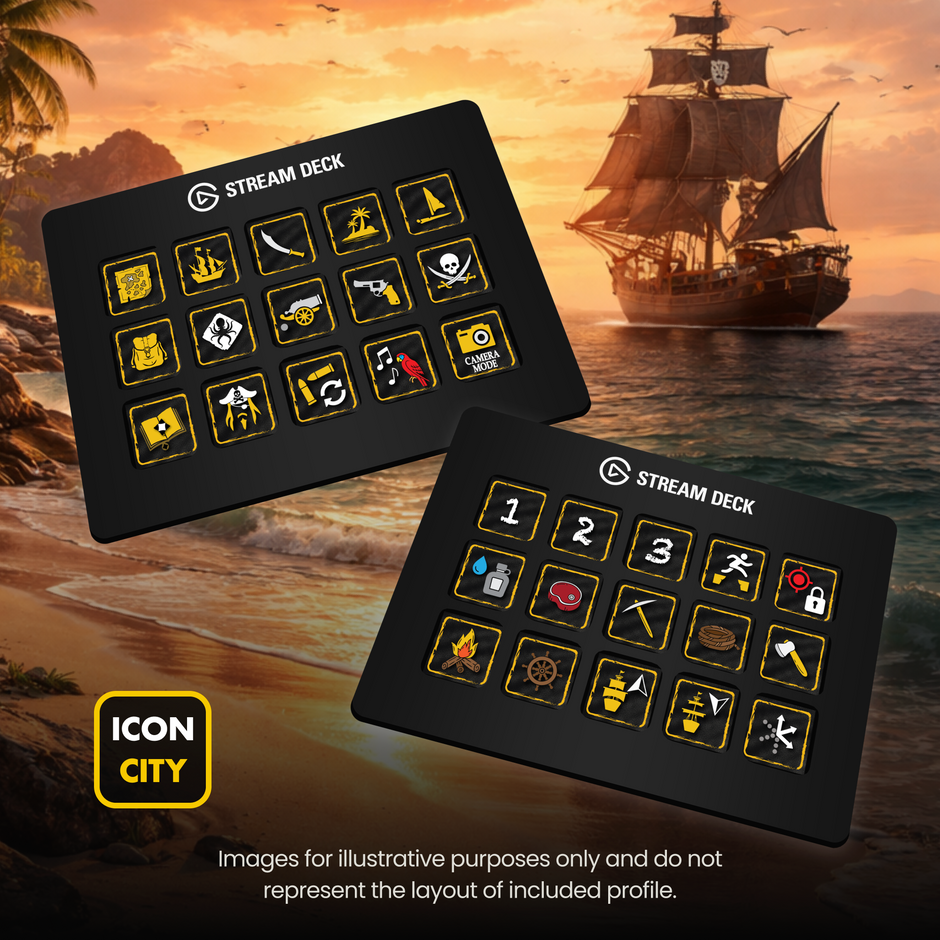 Elgato Stream Deck & Corsair Galleon 100 SD Profile & Icon Packs ...