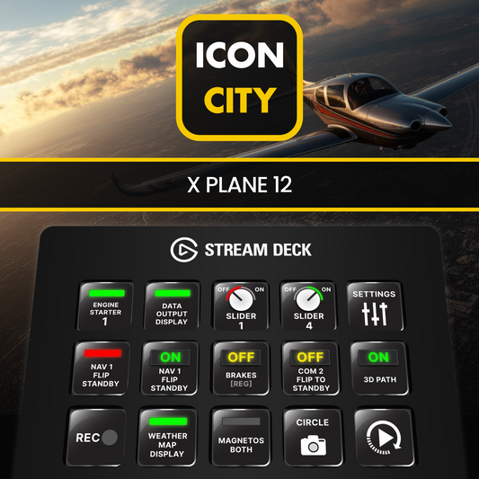 X-Plane 12 for Elgato Stream Deck