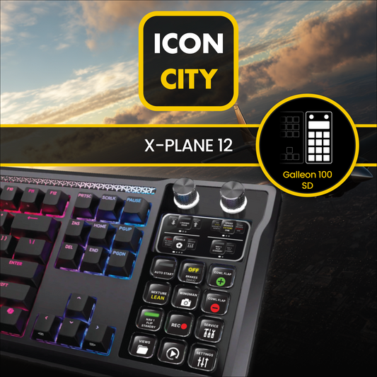 X-Plane 12 Corsair-Galleon-100-SD Icons and Profile by iConCity.com 