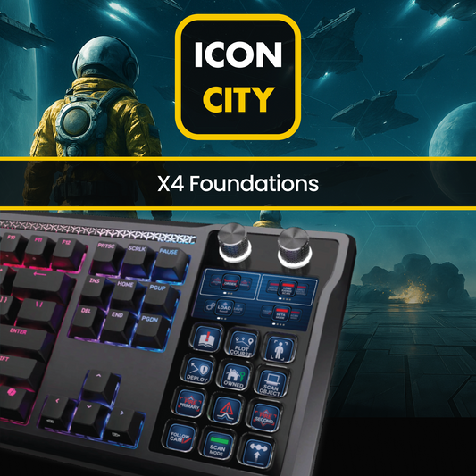 X4:Foundations - Corsair Galleon Keyboard icon set from iConCity.com 