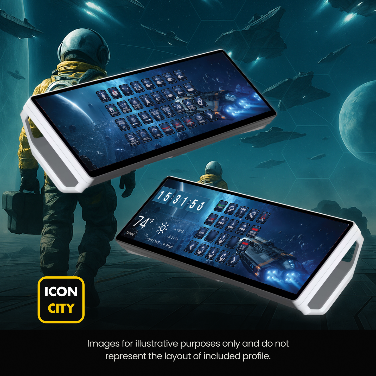 X4 Foundations - Made for Corsair Xeneon Edge - Small, Medium and Large Widgets