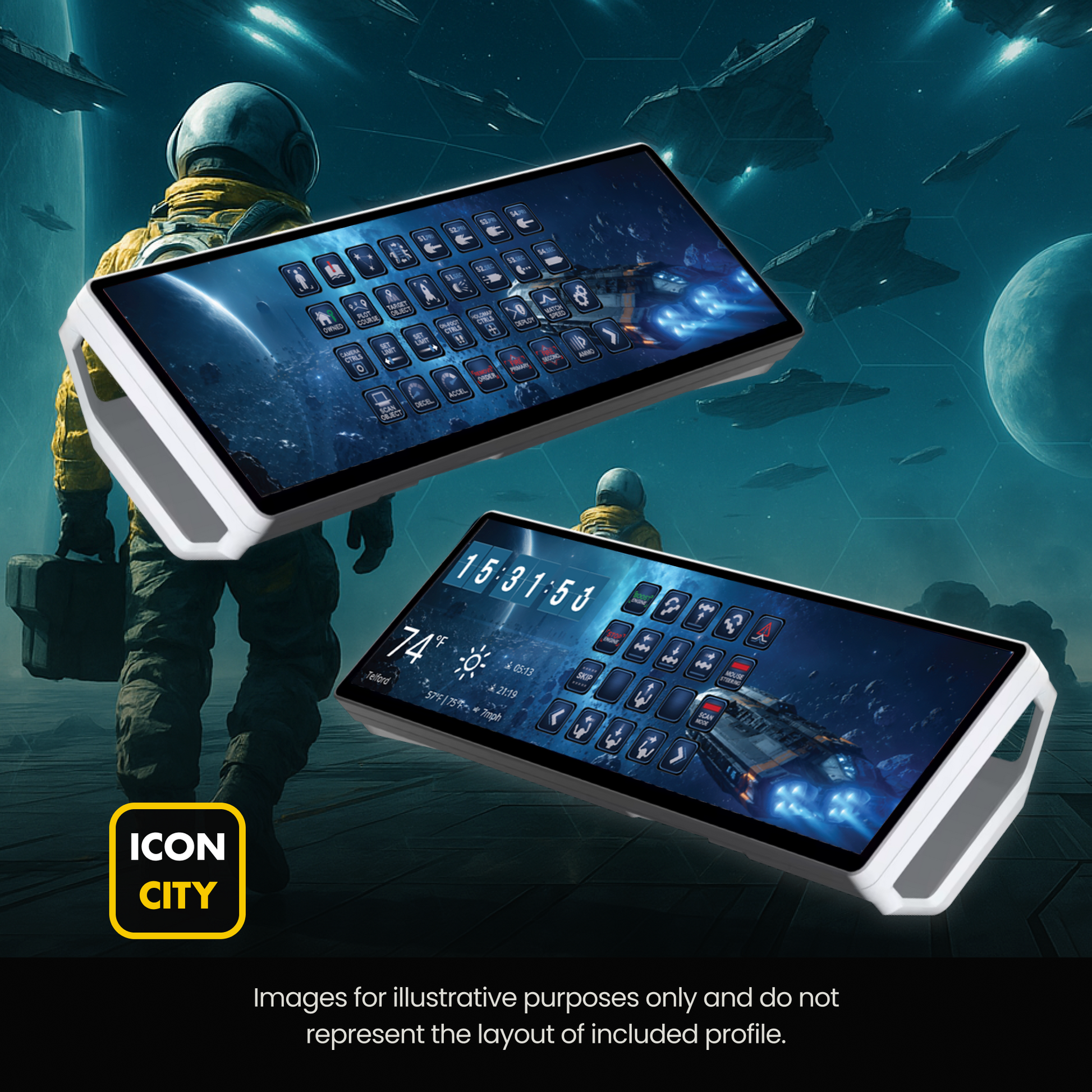 X4 Foundations - Made for Corsair Xeneon Edge - Small, Medium and Large Widgets
