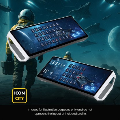 X4 Foundations - Made for Corsair Xeneon Edge - Small, Medium and Large Widgets