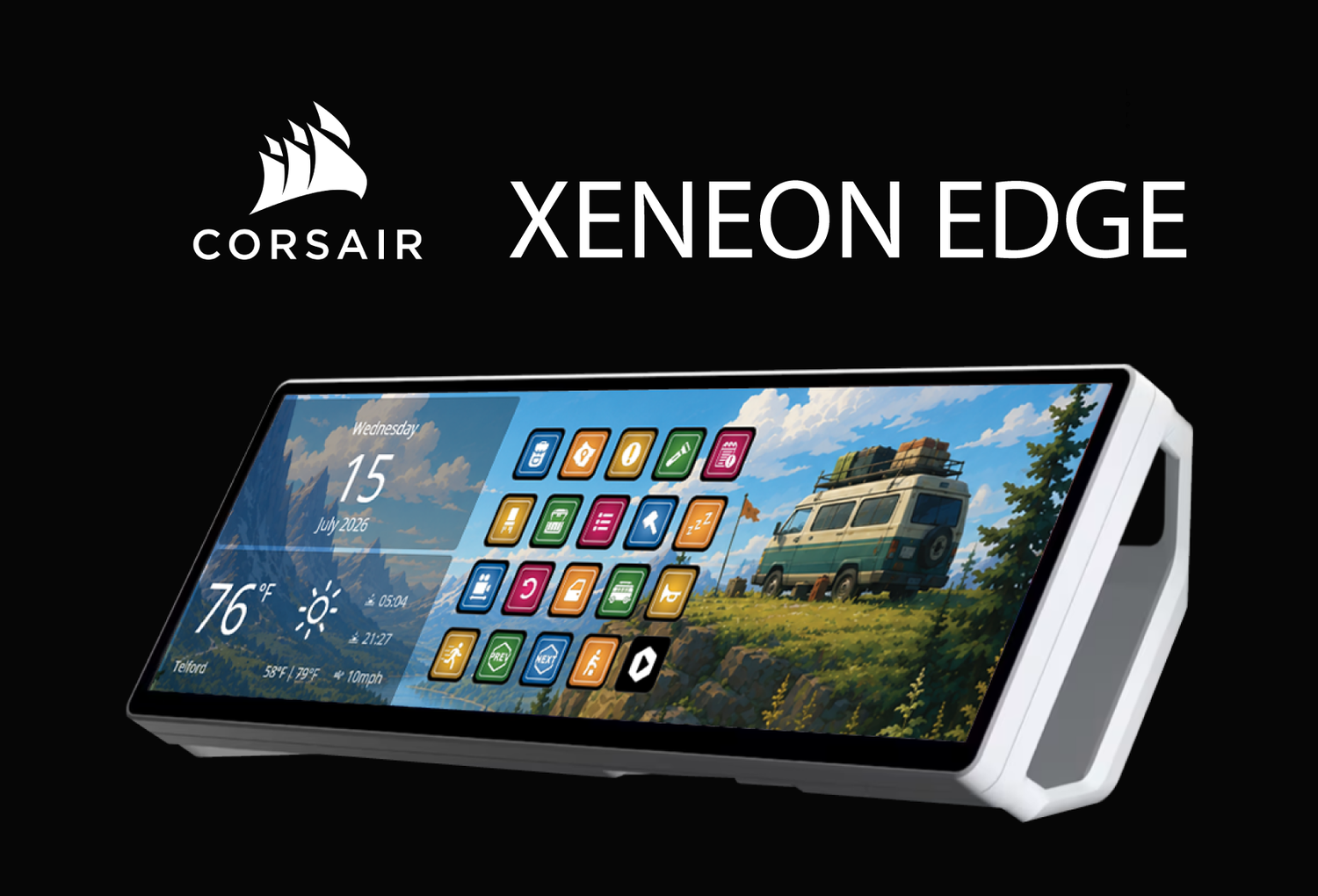 Xeneon Edge Widgets and Icons by iConCity.com 