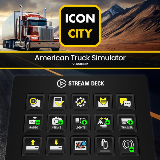 American Truck Simulator icon pack