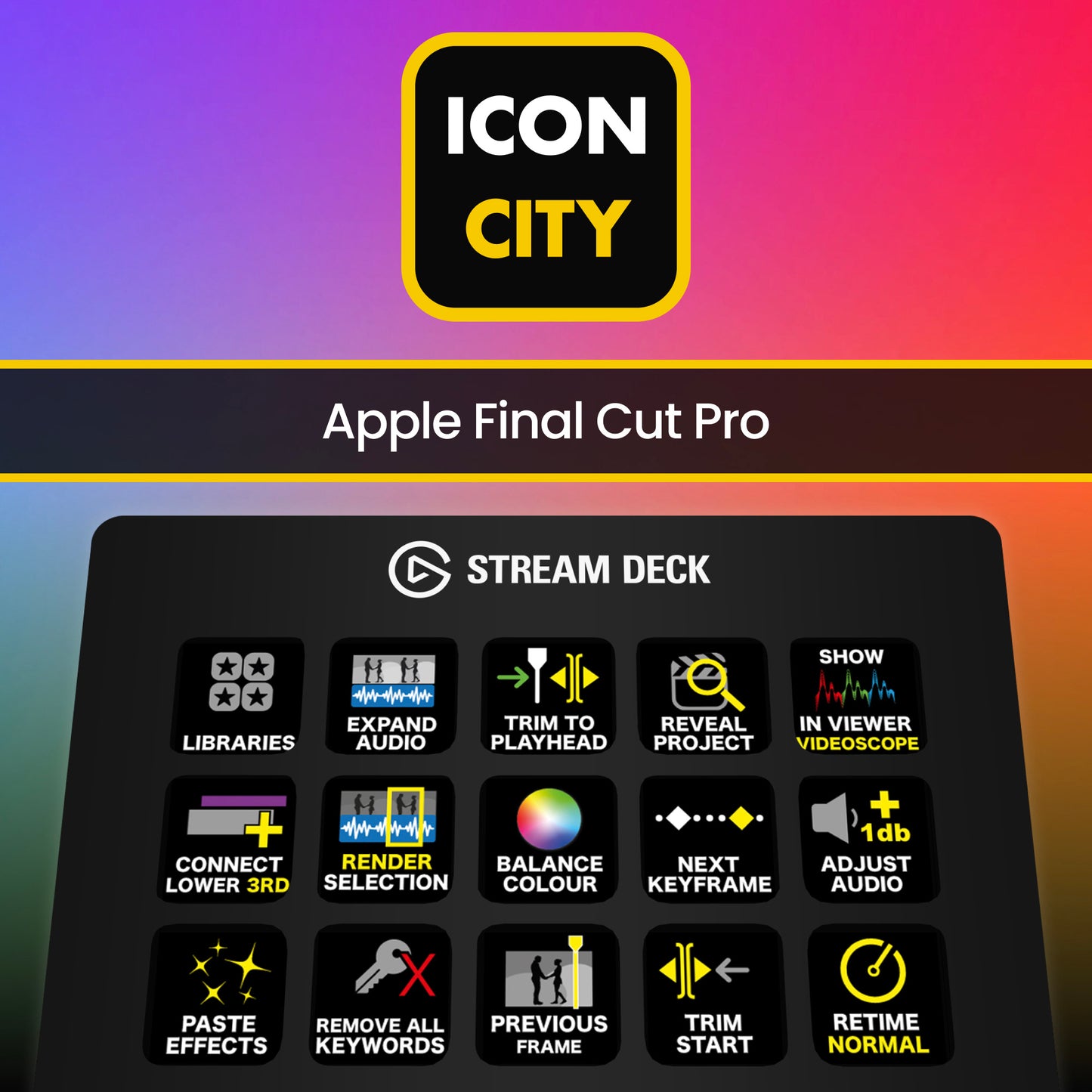 Apple Final Cut Pro icon pack