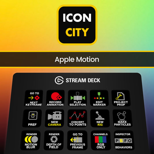 Apple Motion icon pack from iConCity