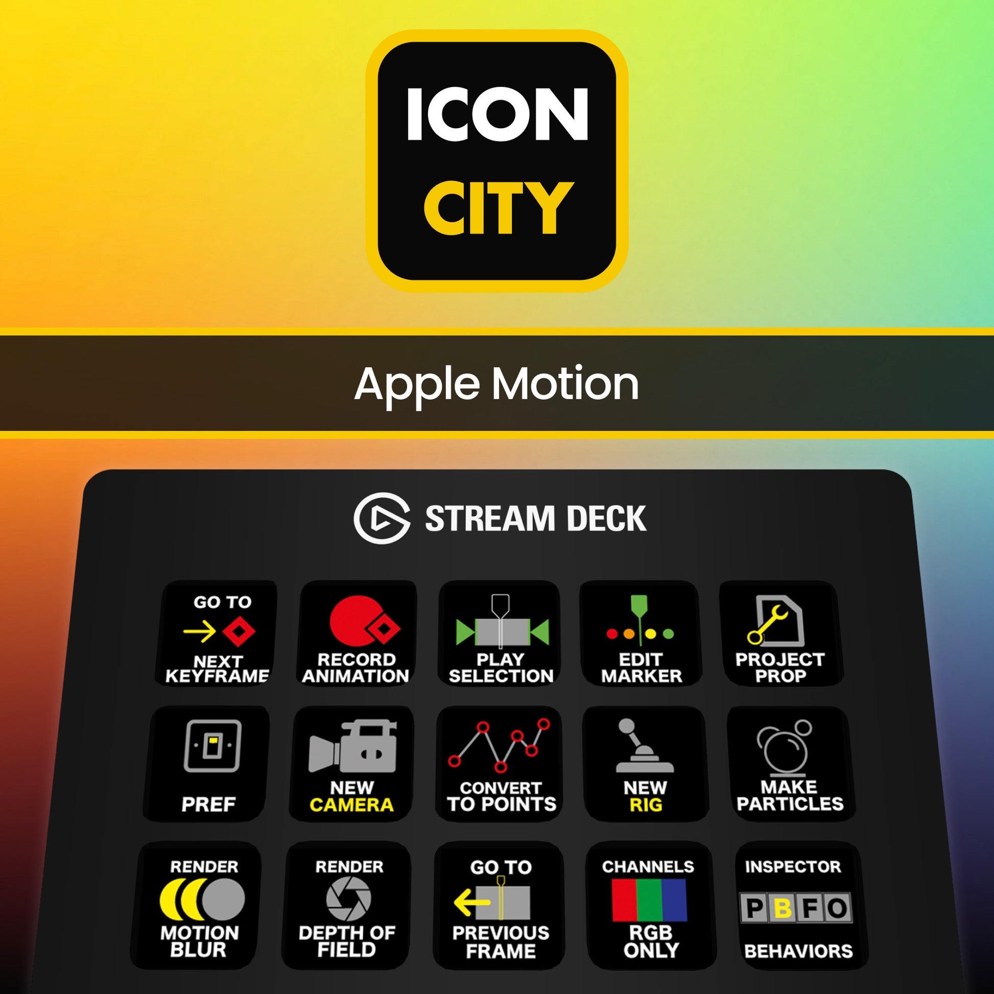 Apple Motion icon pack