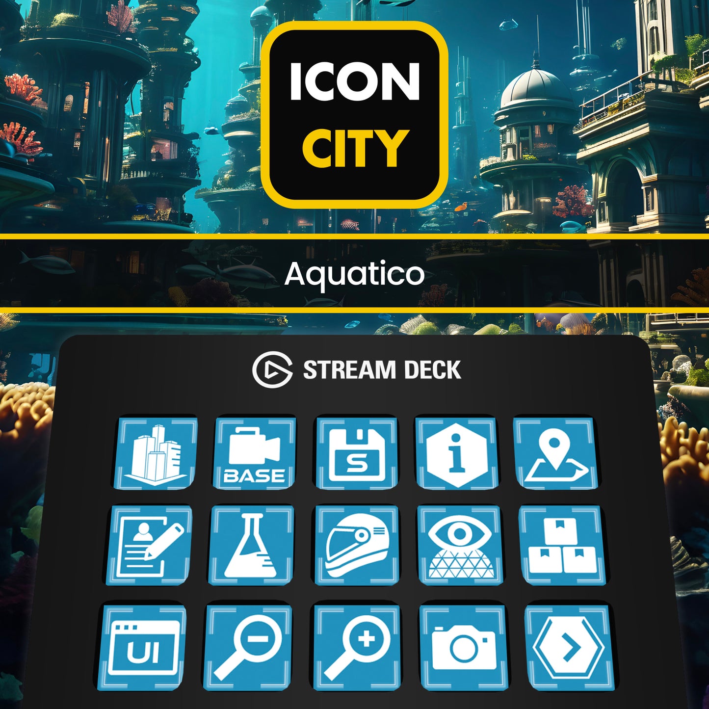 Aquatico icon pack 