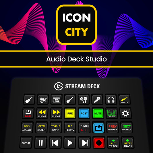 Audio Deck Studio icon pack