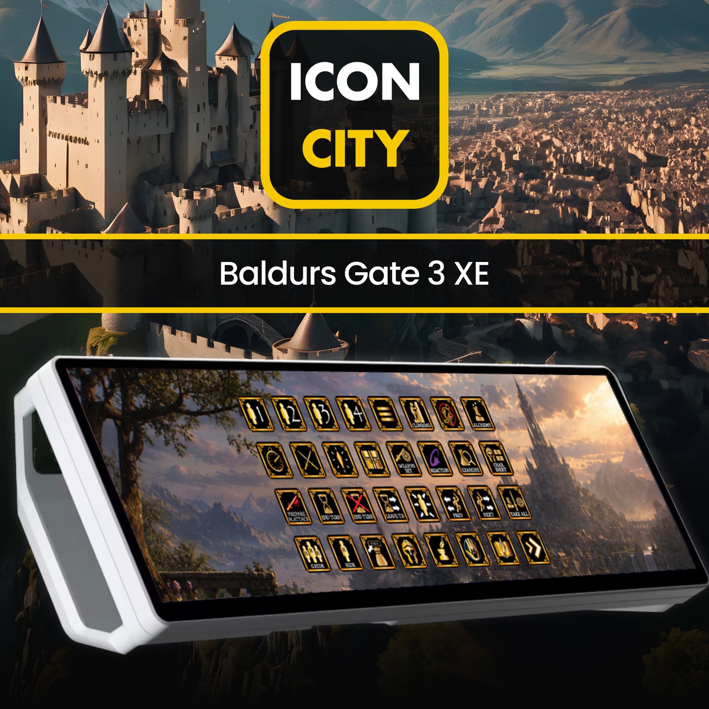 Baldurs Gate 3 Corsair XENEON EDGE by iConCity.com 