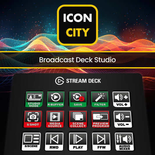 Broadcast Deck Studio icon pack