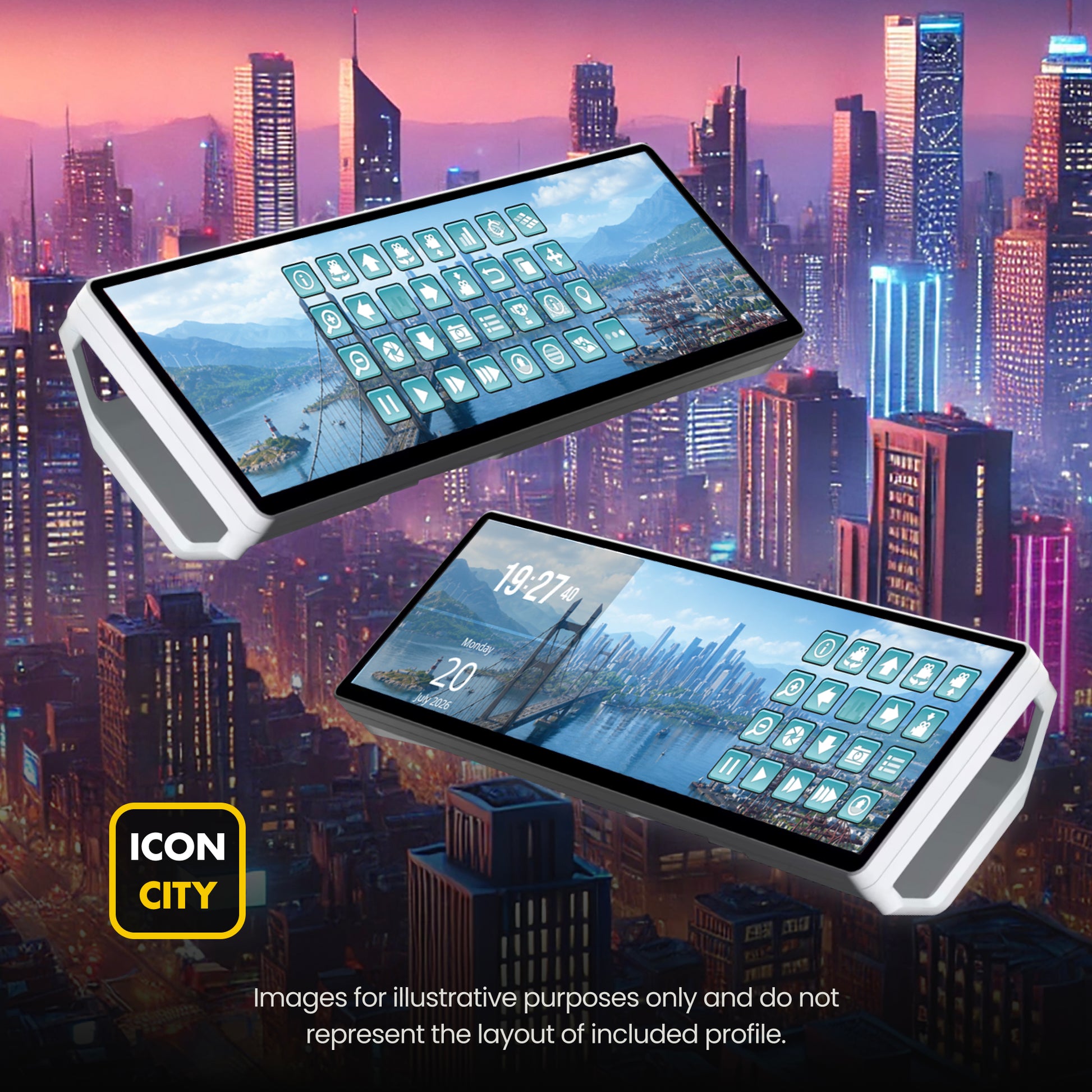 Cities: Skylines II with this Corsair Xeneon Edge by iConCity.com 
