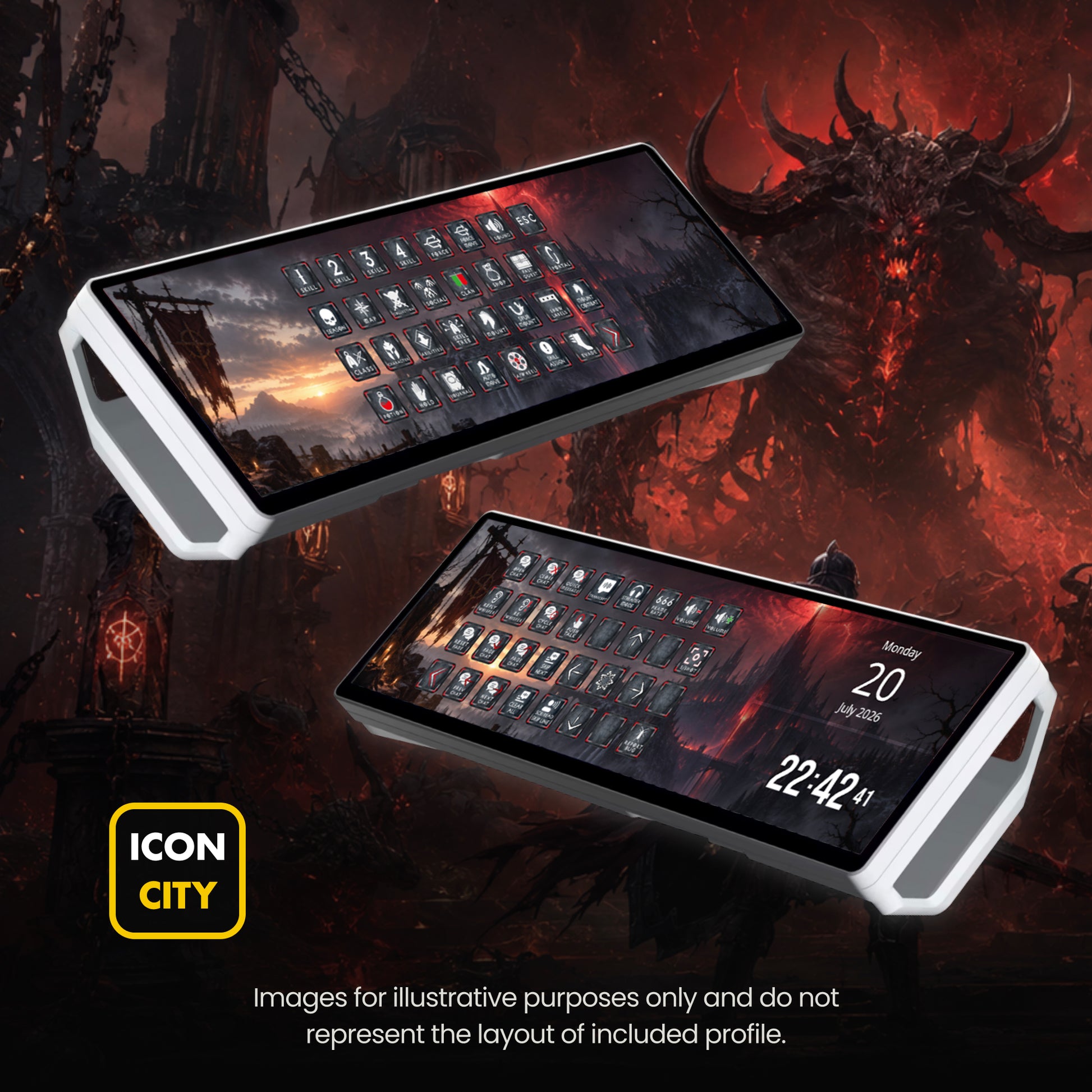 Made for Corsair Xeneon Edge - Small, Medium and Large Widgets