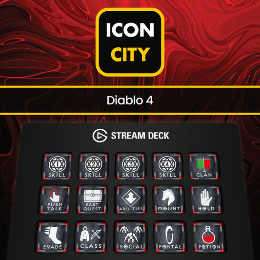 Diablo 4 icon pack