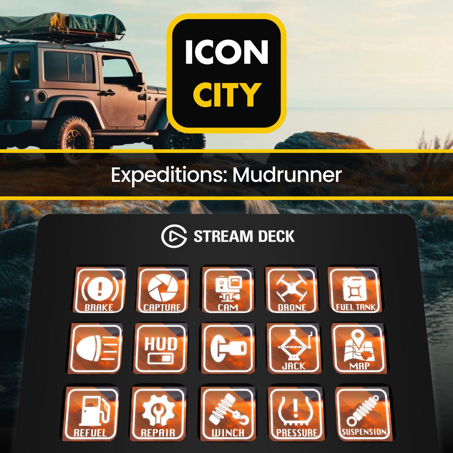 Expeditions: Mudrunner icon pack