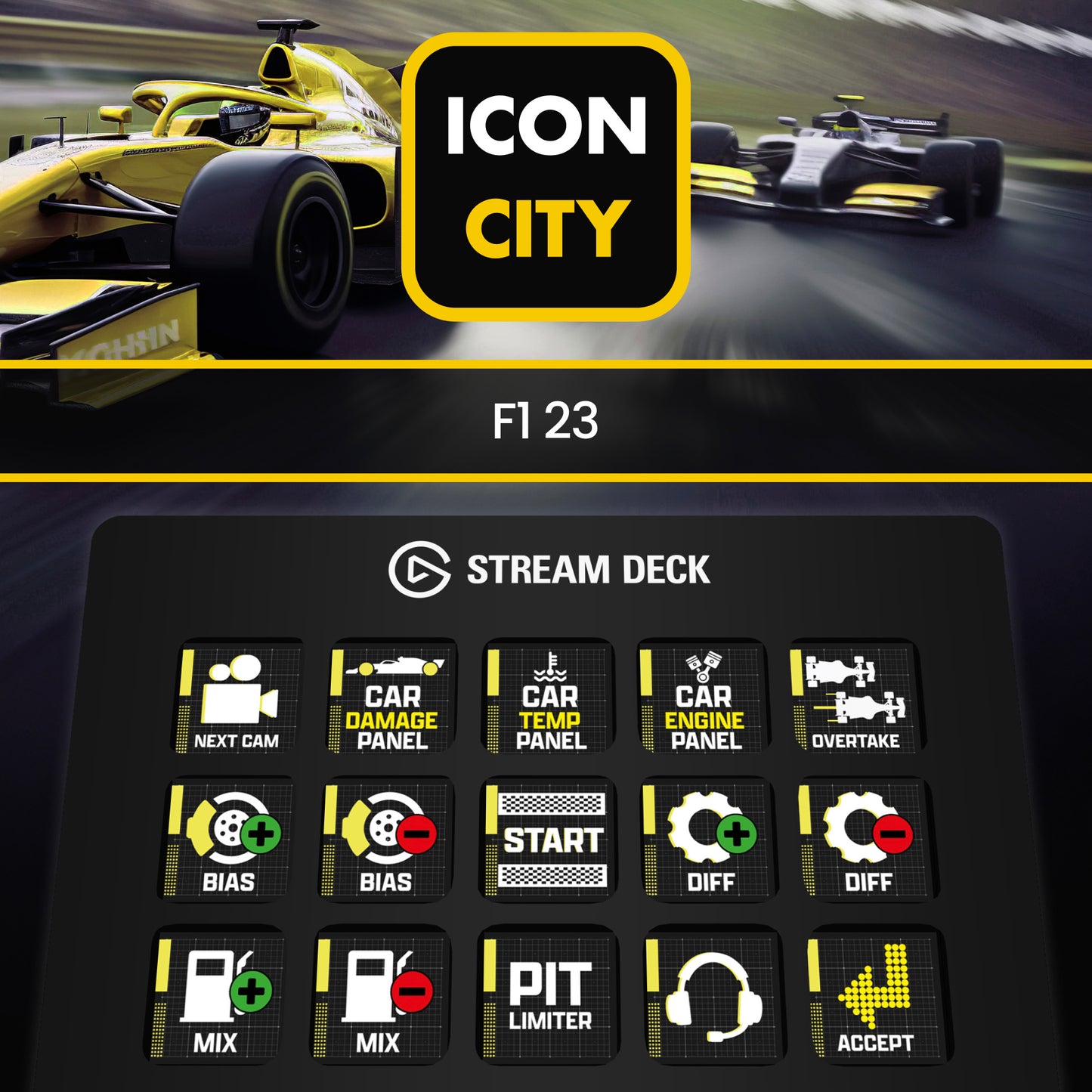 F1 23 icon pack