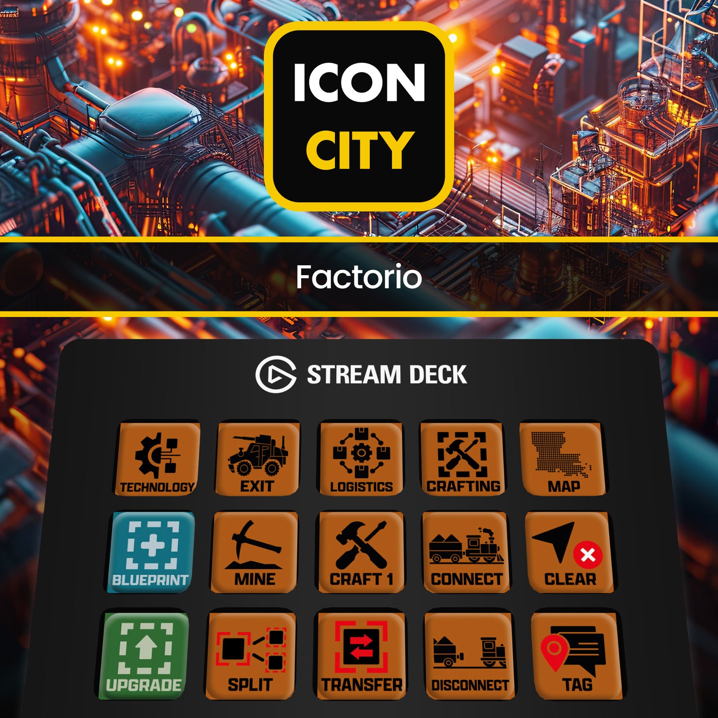 Factorio icon pack