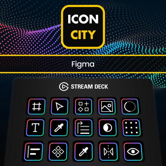 Figma icon pack from iConCity