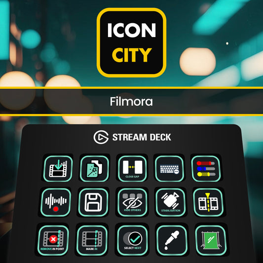 Filmora icon pack from iConCity