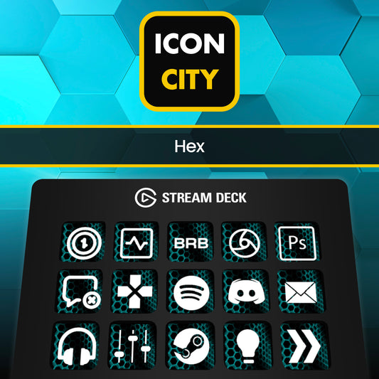 Hex icon pack