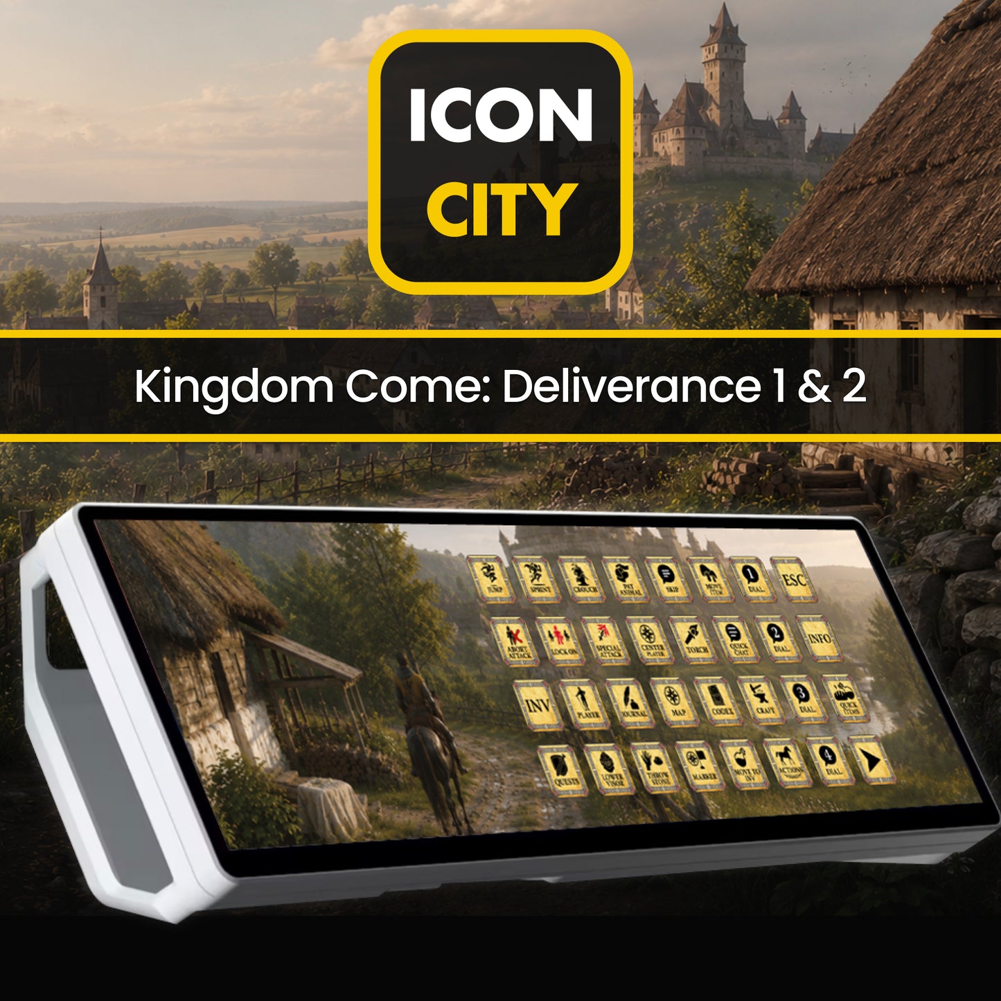 Kingdom Come: Deliverance - Made for Corsair Xeneon Edge - Small, Medium and Large Widgets