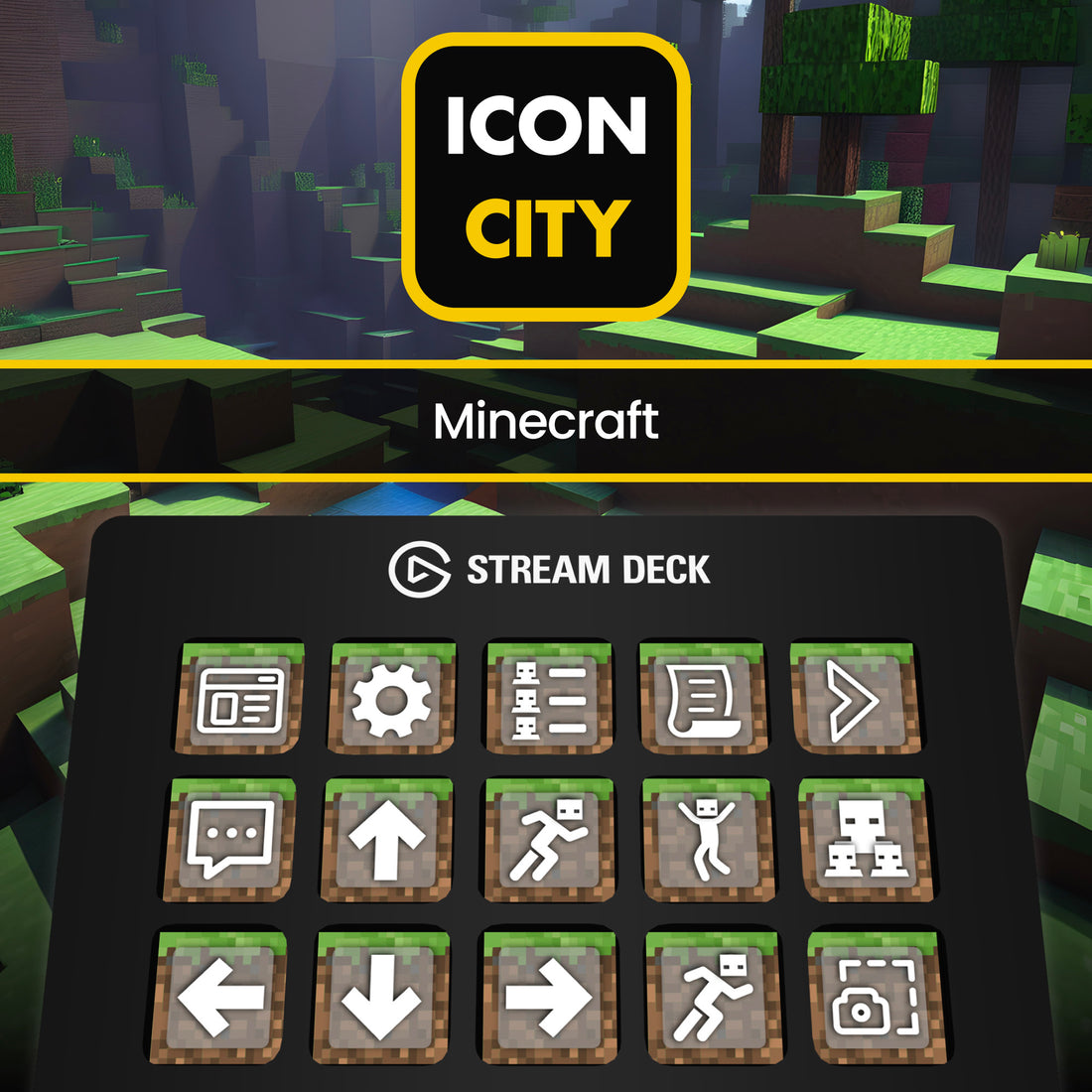 Minecraft - 34 Icons for Elgato Stream Deck – iConCity.com
