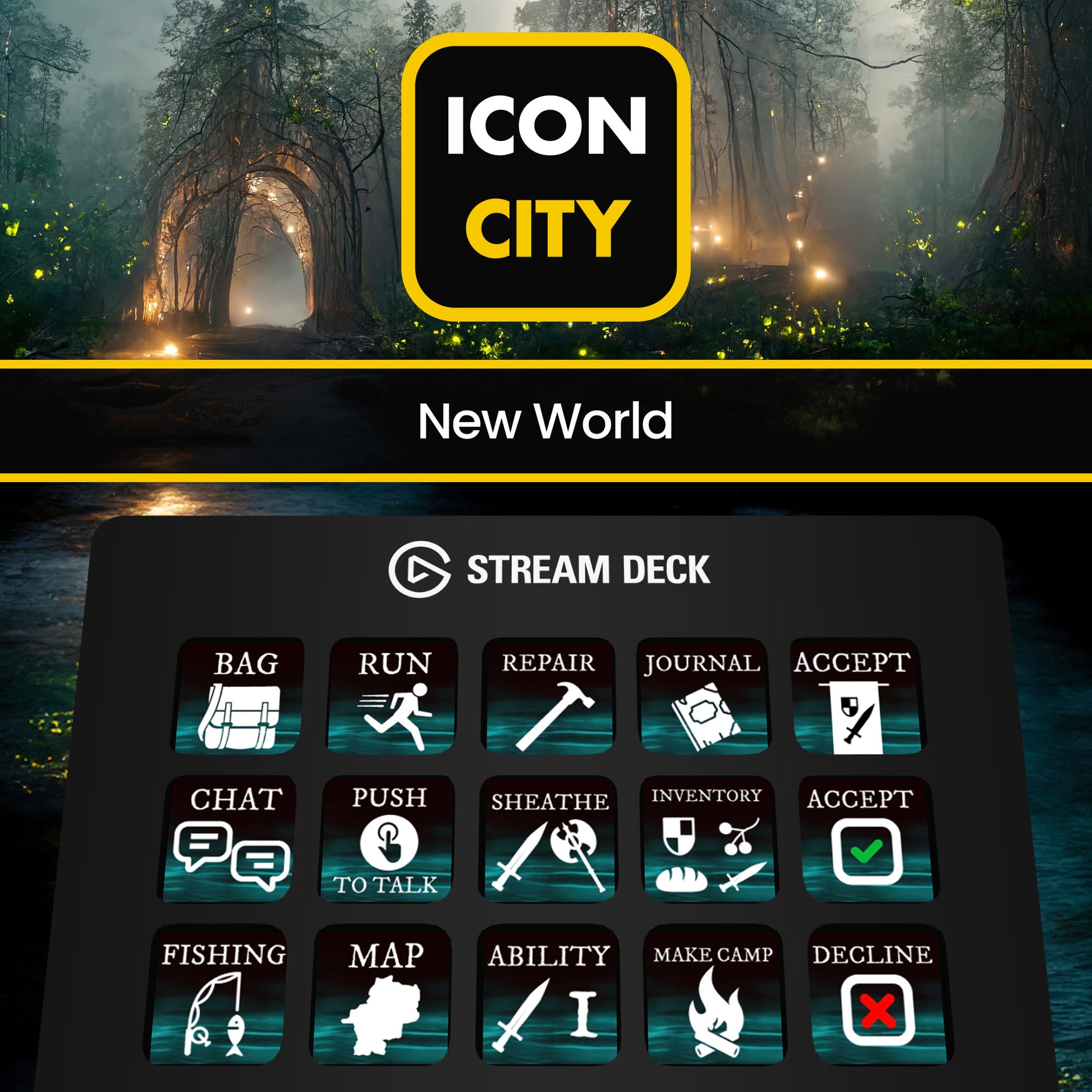 New World icon pack