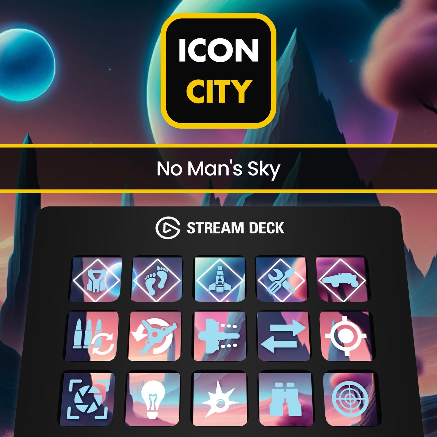 No Man's Sky icon pack