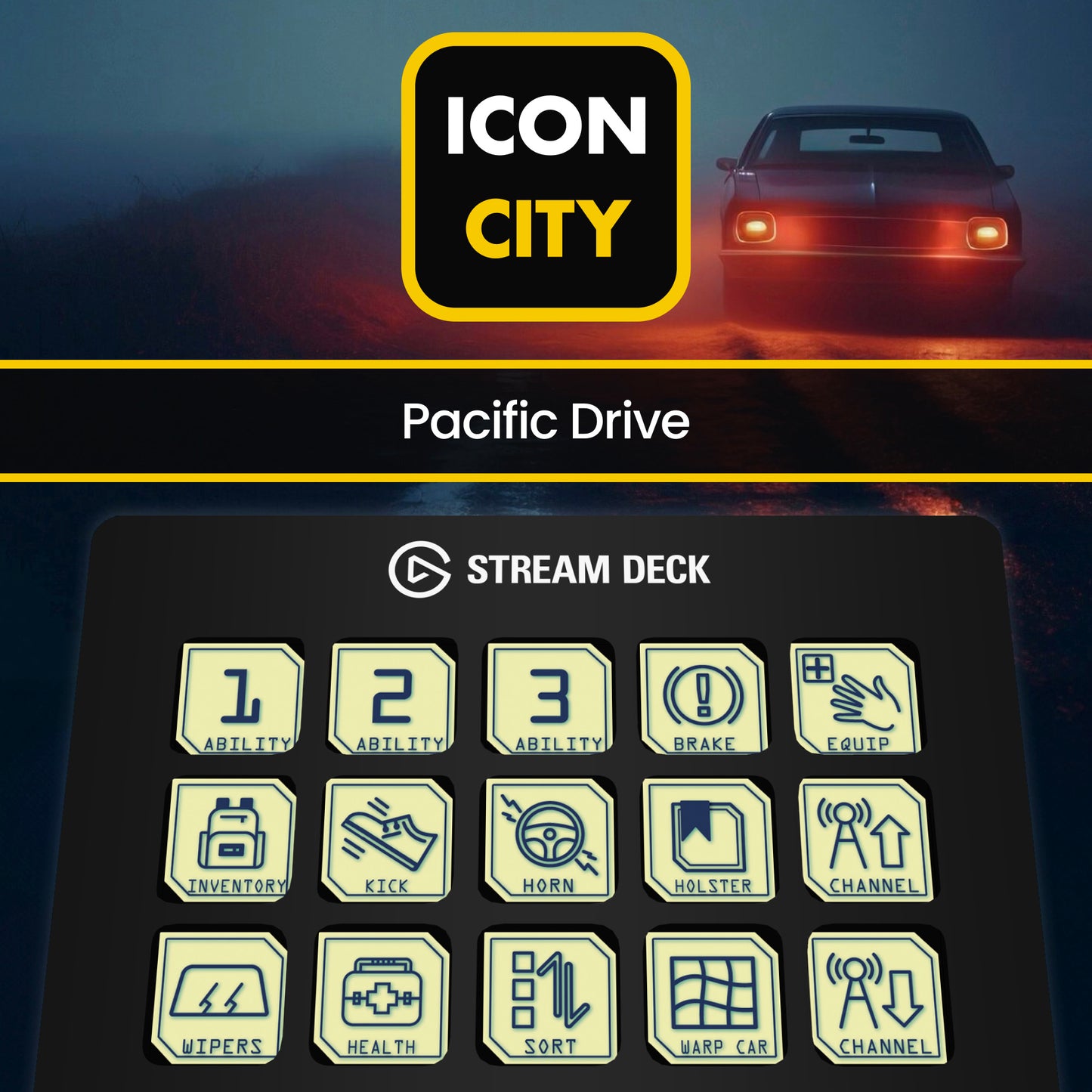 Pacific Drive icon pack