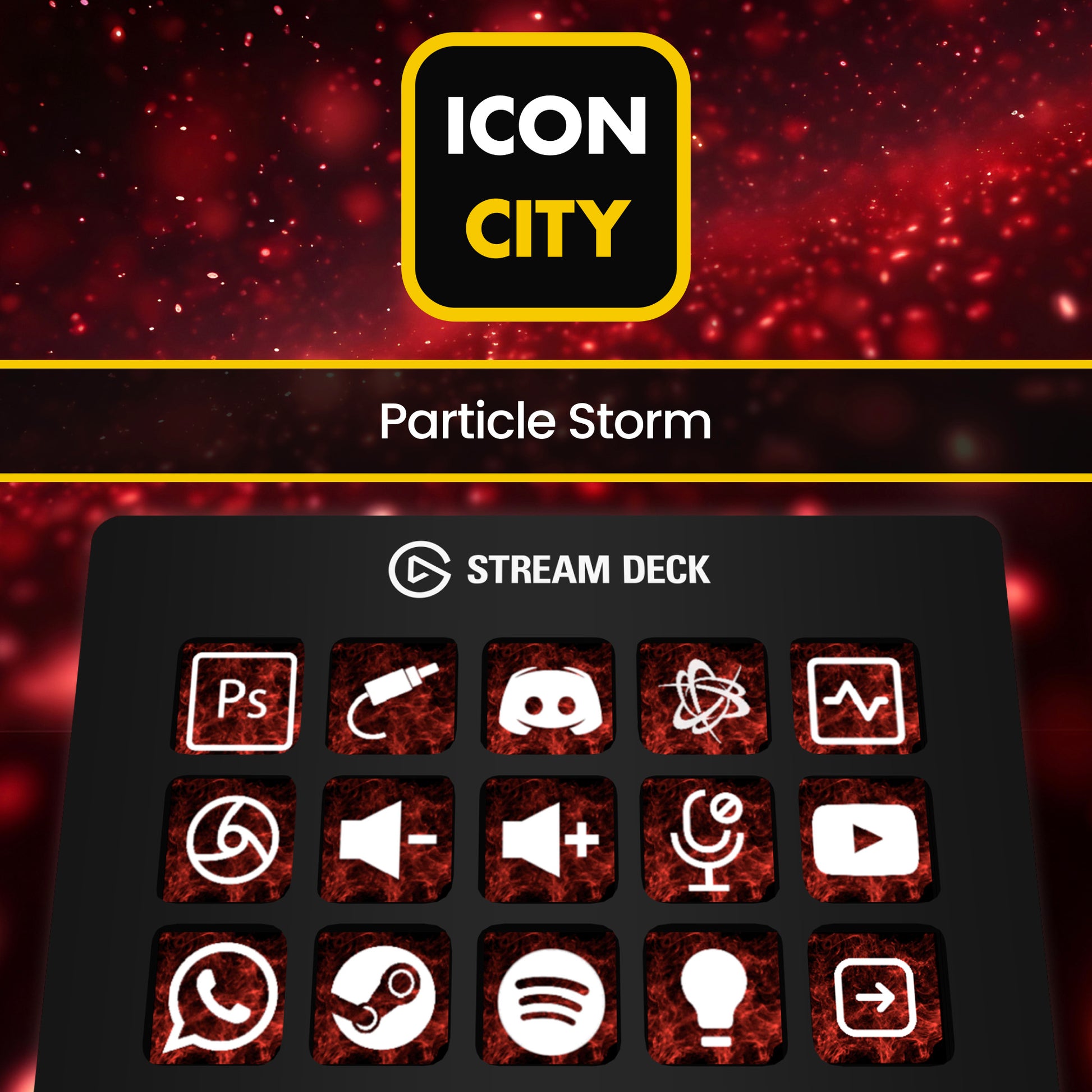 Particle Storm icon pack