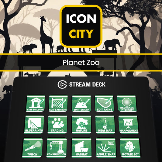 Planet Zoo icon pack