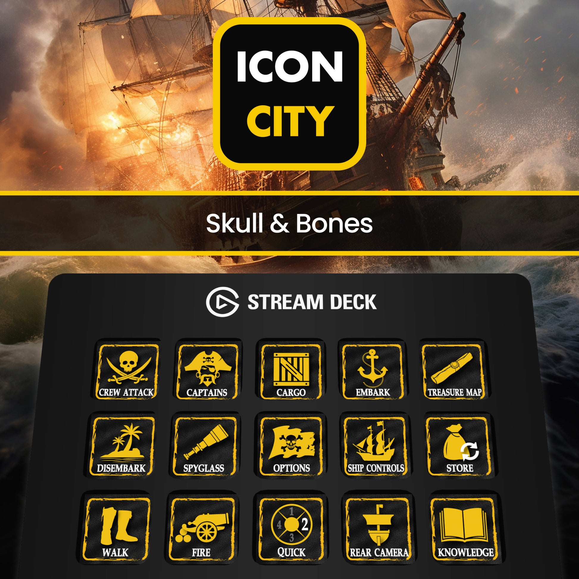 Skull & Bones icon pack