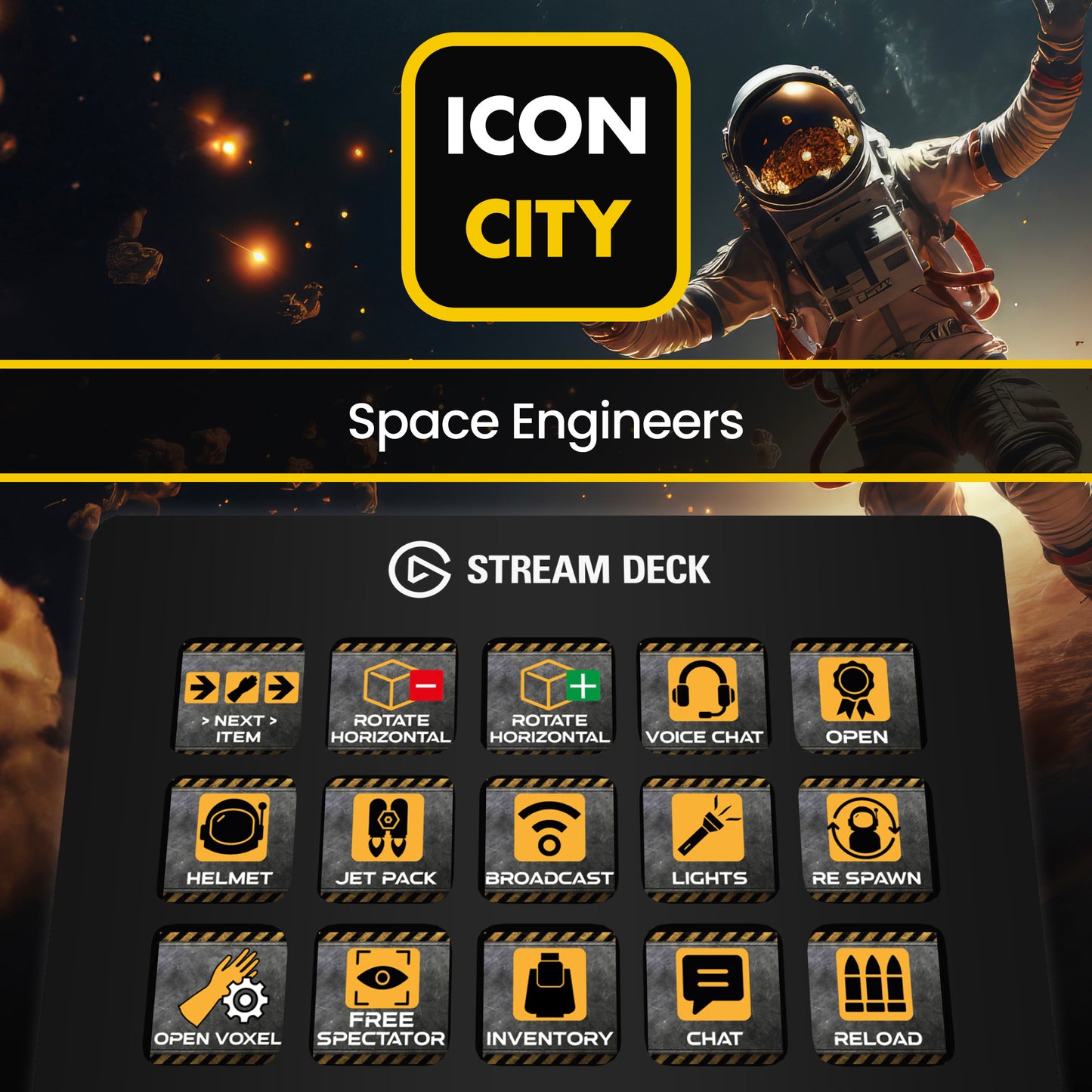 Space Engineers icon pack