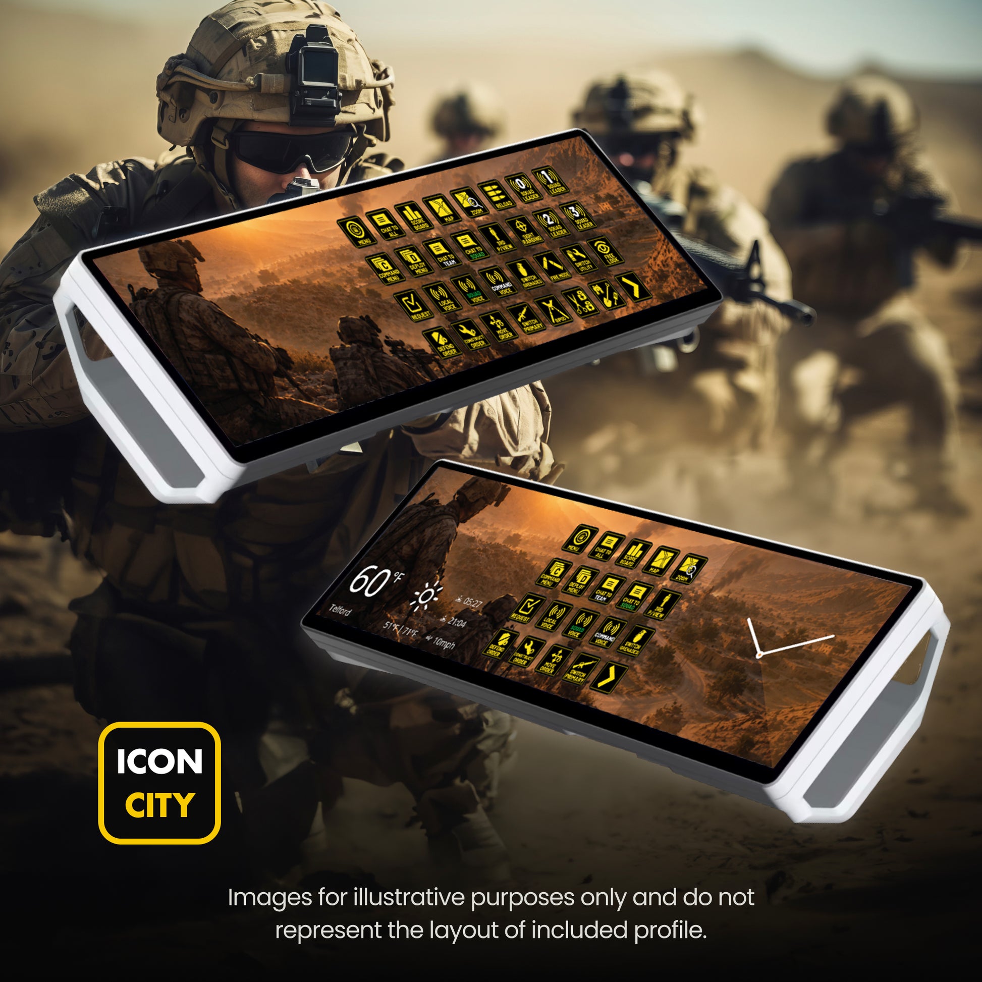 Squad by iConCity.com for Corsair Xeneon Edge
