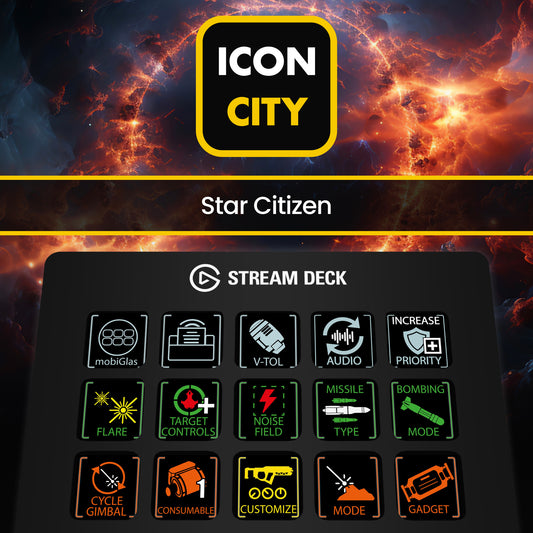 Star Citizen icon pack from iConCity