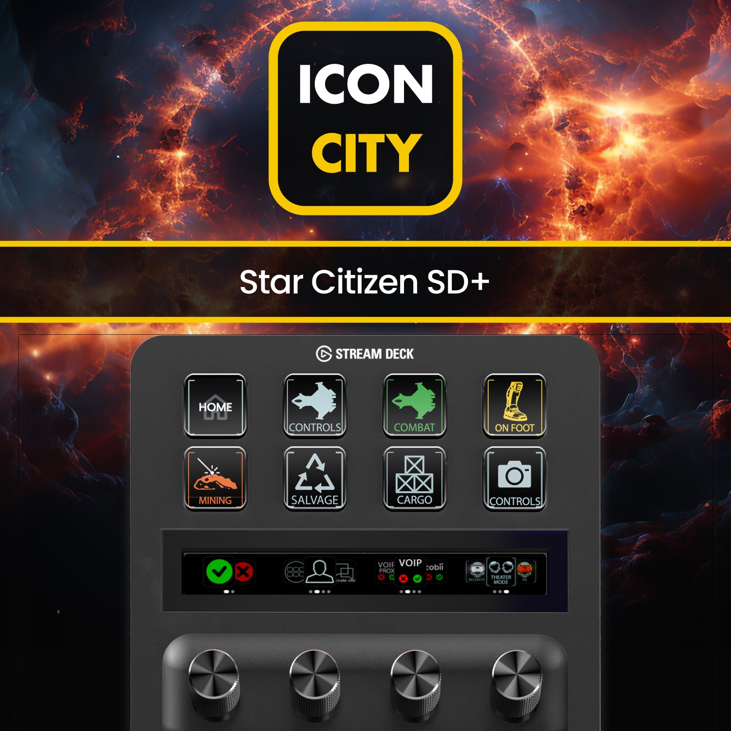 Star Citizen Stream Deck + version from iConCity.com 