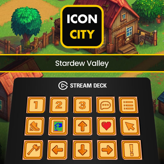 Stardew Valley icon pack from iConCity